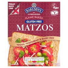 Rakusen's Gluten Free Flame Baked Matzos 200g
