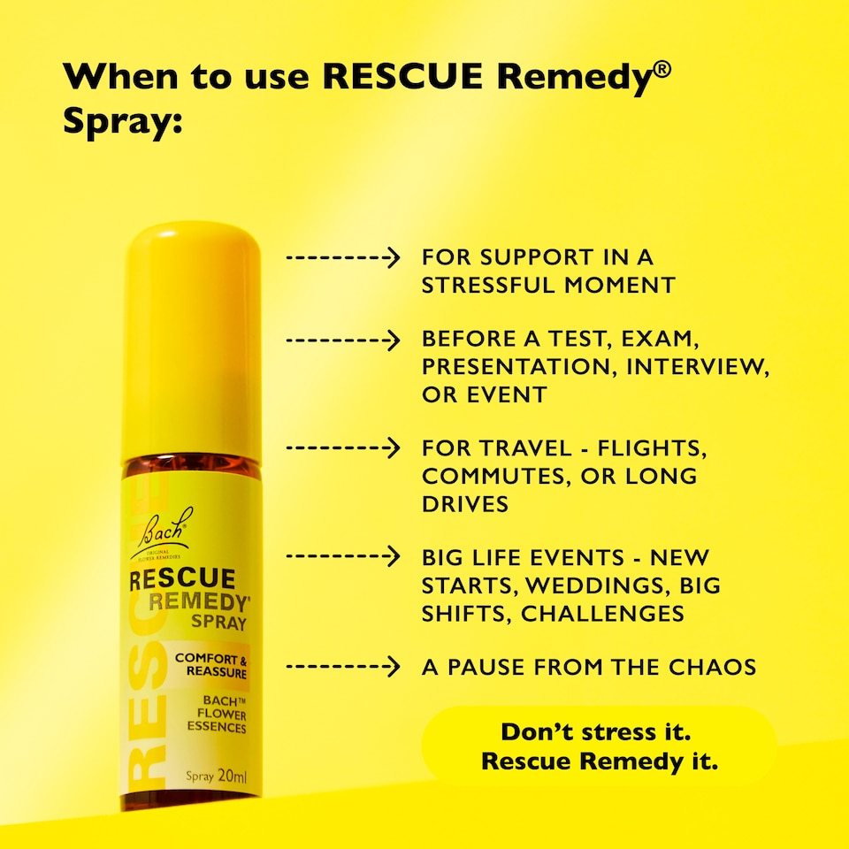 image 1 of Bach Rescue Remedy Stress Relief Spray 20ml