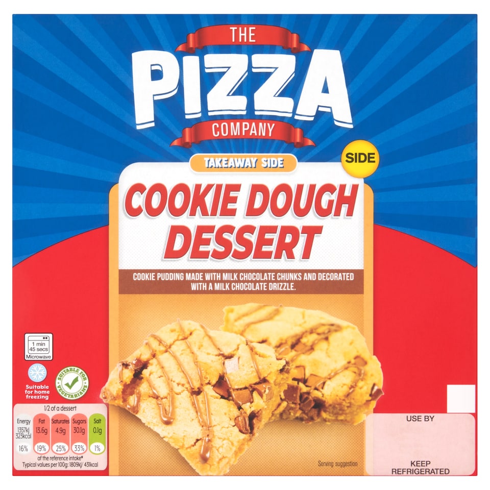 The Pizza Company Cookie Dough Dessert 150G
