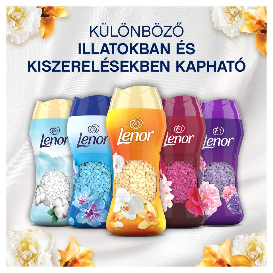 Lenor Parfümgyöngyök 270gGold Orchid & Vanilla  1. kép