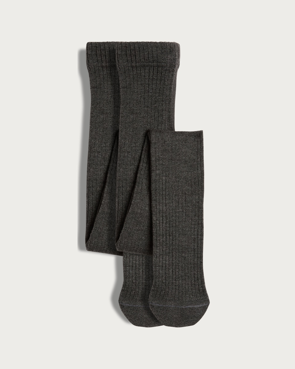 F&F Girls 2-Pack WARMPLUS™ Medium Warmth Supersoft Tights in Grey