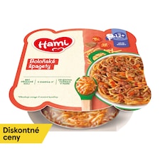 HAMI mäsovozeleninový tanierik Bolonské špagety 230g