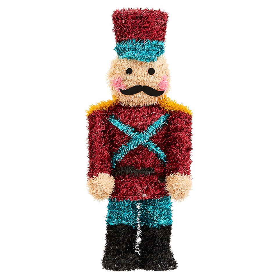 Tesco Tinsel Nutcracker Room Decorative