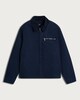 image 4 of F&F Corduroy Collar Button Up Jacket in Navy