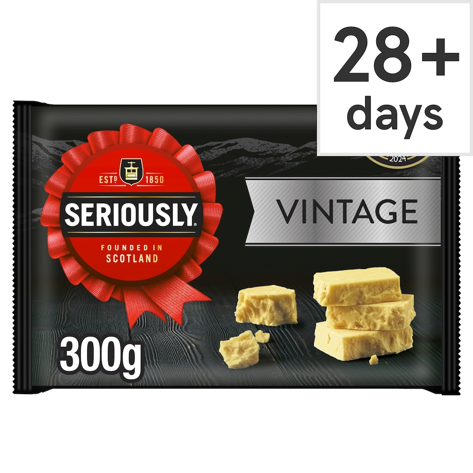 Seriously Vintage Cheddar Cheese 300g