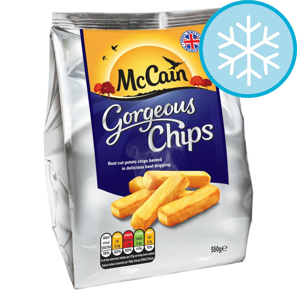 Mccain Gorgeous Chips 550G