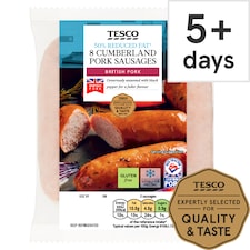 Tesco Reduced Fat Cumberland Sausage 454G