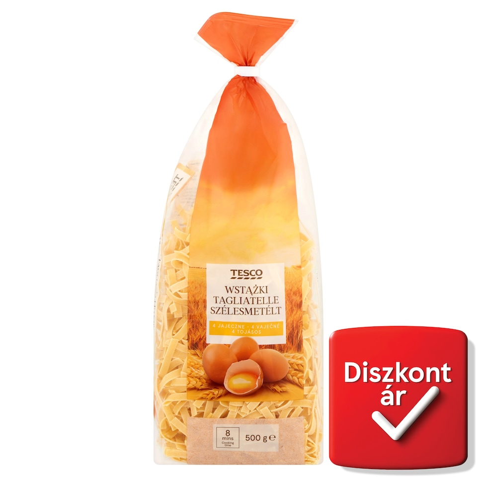 Tesco Tagliatelle Durum Dry Pasta with 4 Eggs 500 g
