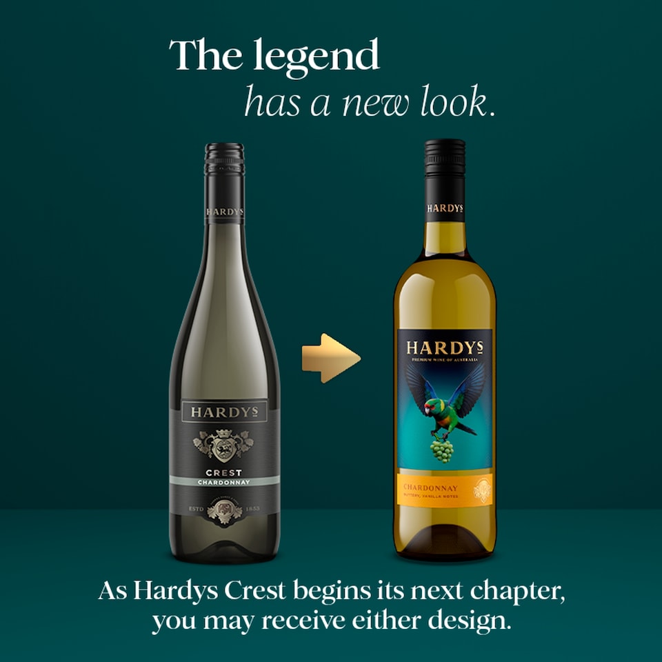 image 1 of Hardys Crest Chardonnay White Wine 75cl