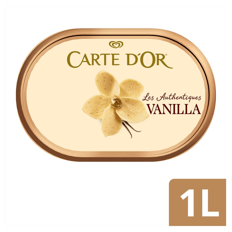 Obrázek 1 pro produkt Carte d'Or Vanilla vanilková zmrzlina 1000ml
