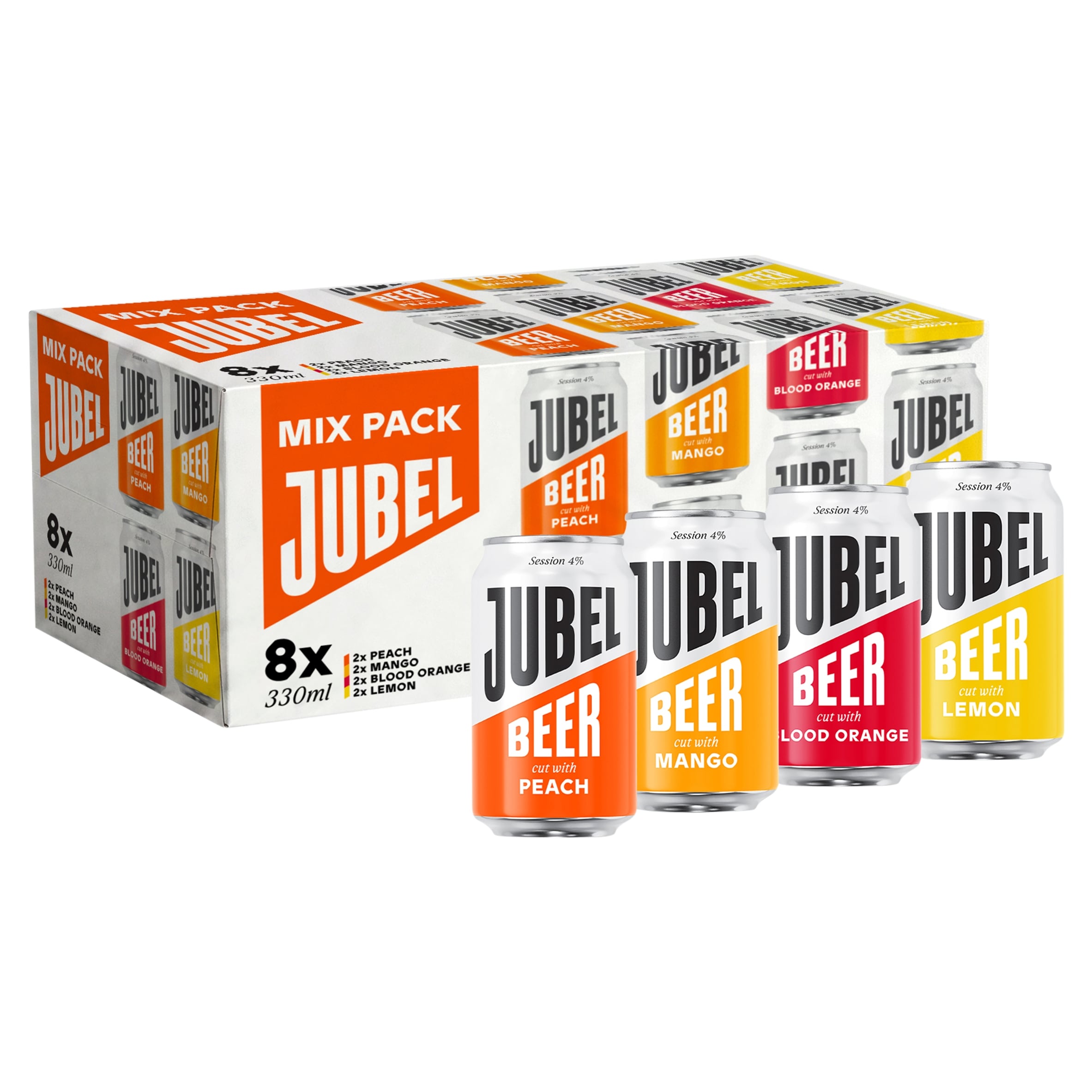 Jubel Beer Mixed Case 8x330ml Cans