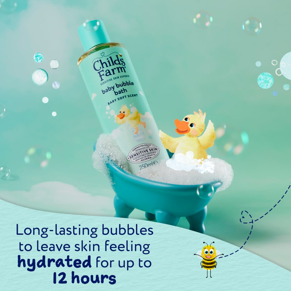 image 1 of Childs Farm Baby Bubble Bath Baby Soft Scent 250ml