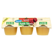 Gefen Apple Sauce Pots 6 X 113G
