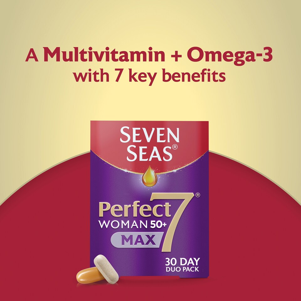 image 1 of Seven Seas Perfect7 Max Woman 50+ Multivitamins 60Pk