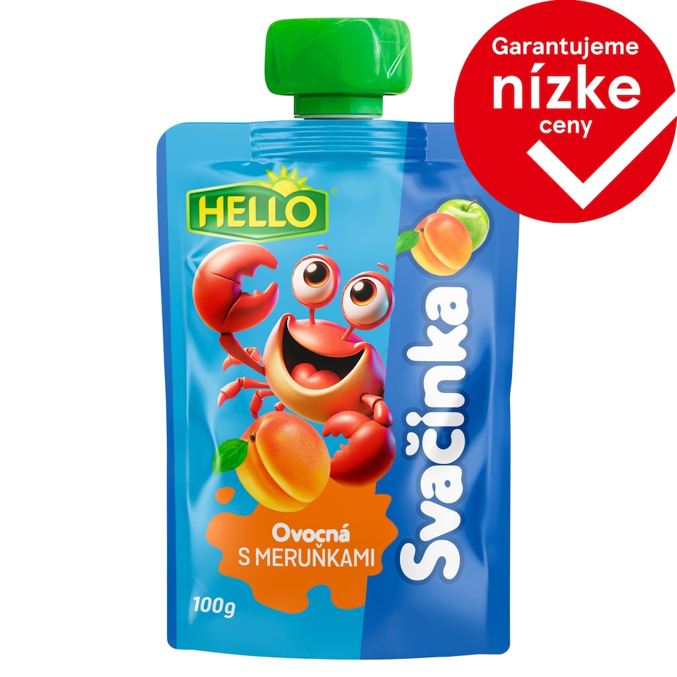 Hello Fruit Snacks with Apricot 100 g