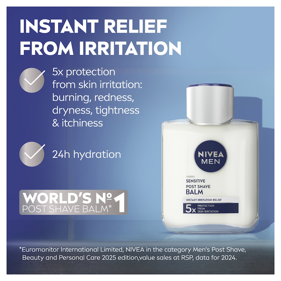 image 1 of NIVEA MEN Sensitive Post Shave Balm 100ml