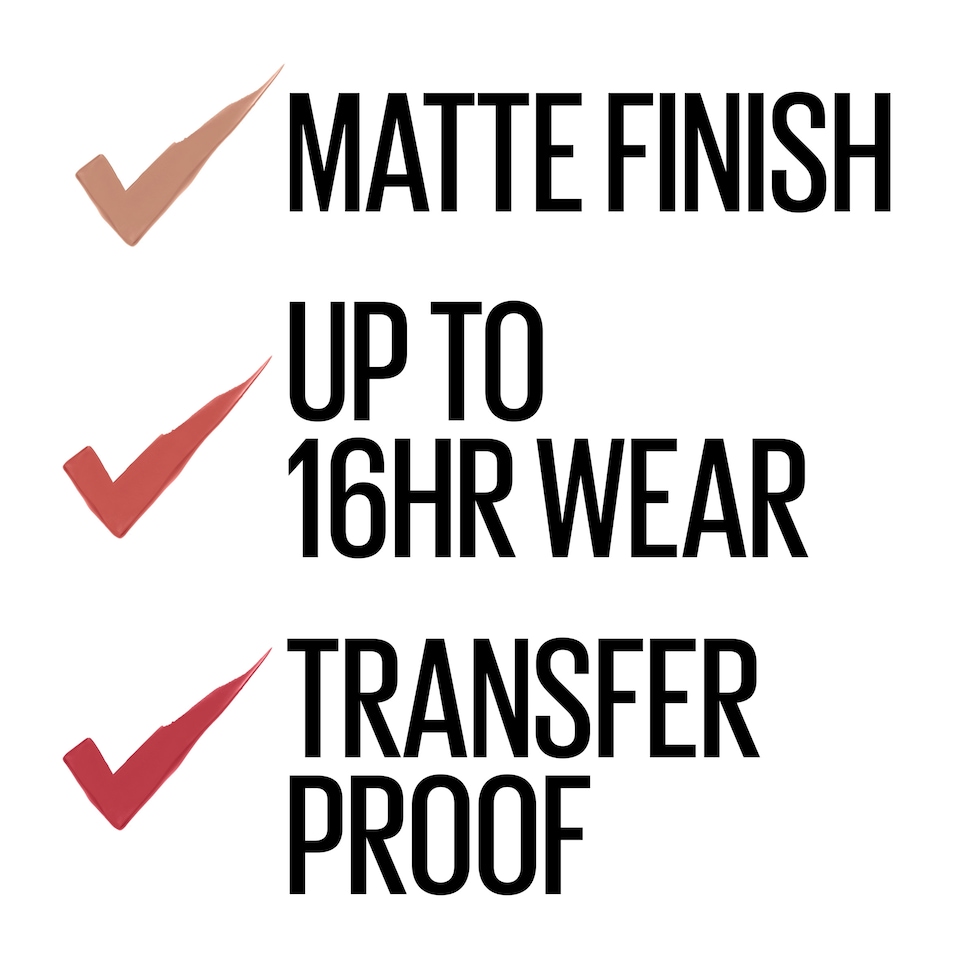 image 1 of Maybelline Nail Superstay Matte Ink Ruler 5Ml