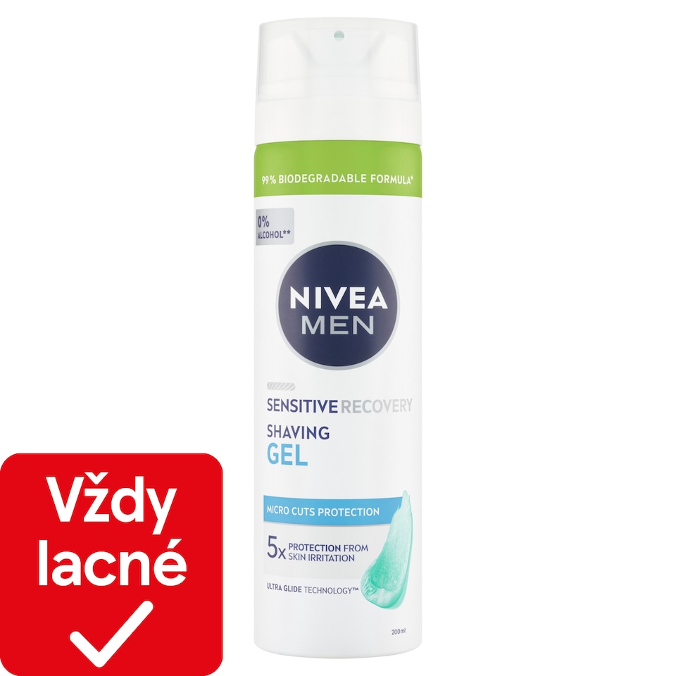 obrázok 1 z Nivea Men Sensitive Recovery Gél na holenie 200 ml