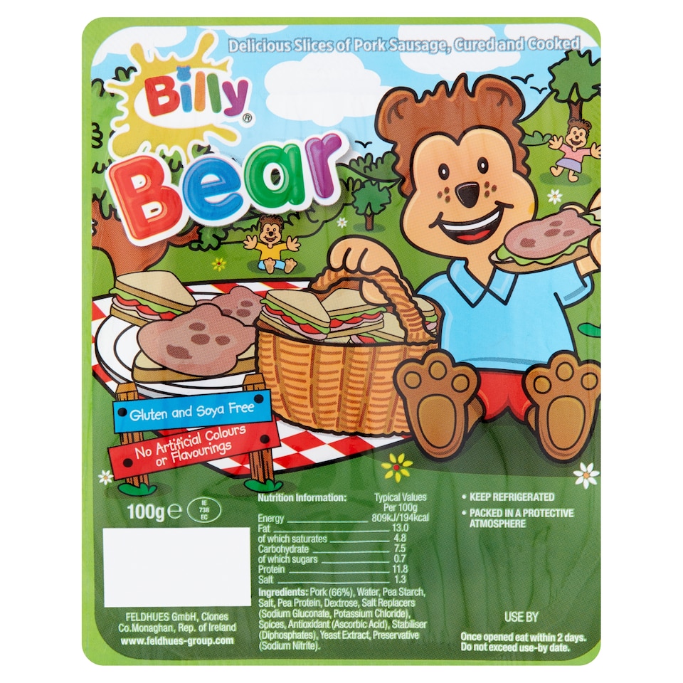 Billy Bear Slices 100G