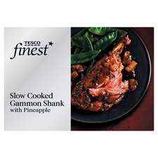 Tesco Finest Slow Cooked Gammon Shank In Pineapple 550G