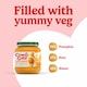 image 2 of Cow & Gate Pumpkin Rice Baby Food Snack Jar 6+ Months 125g