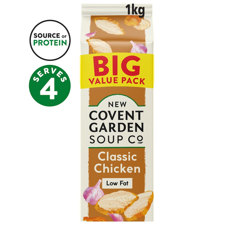 New Covent Garden Classic chicken Soup 1KG
