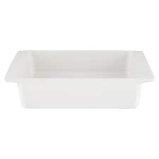 Tesco Small White Ceramic Rect Roaster