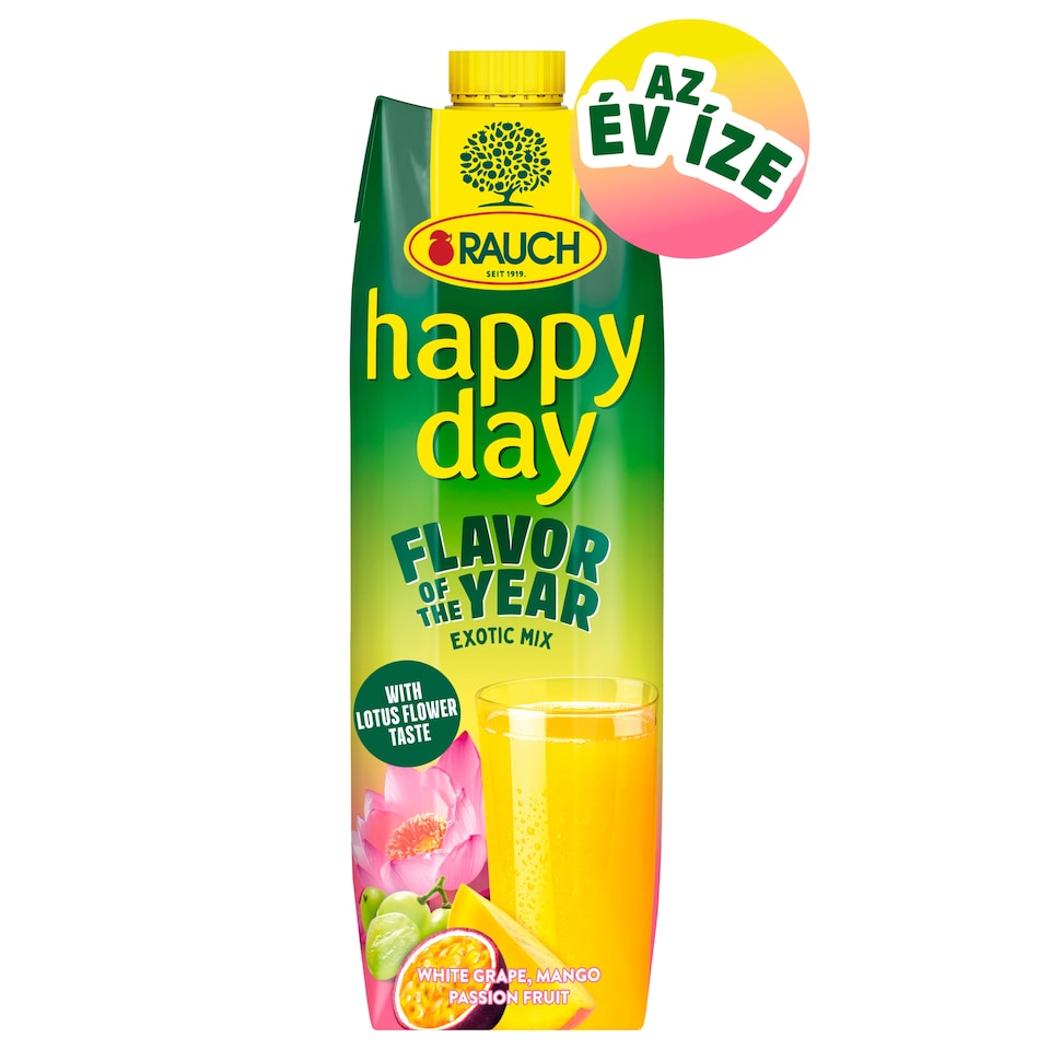 Rauch Happy Day Exotic Mix vegyes gyümölcsital 1 l  1. kép