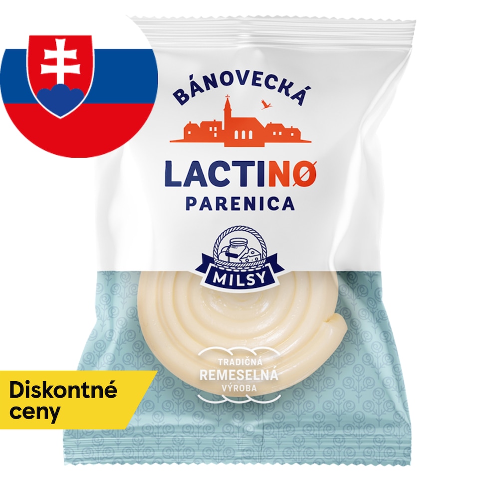Milsy Lacti-NO Parenica Unsmoked Cheese 110 g