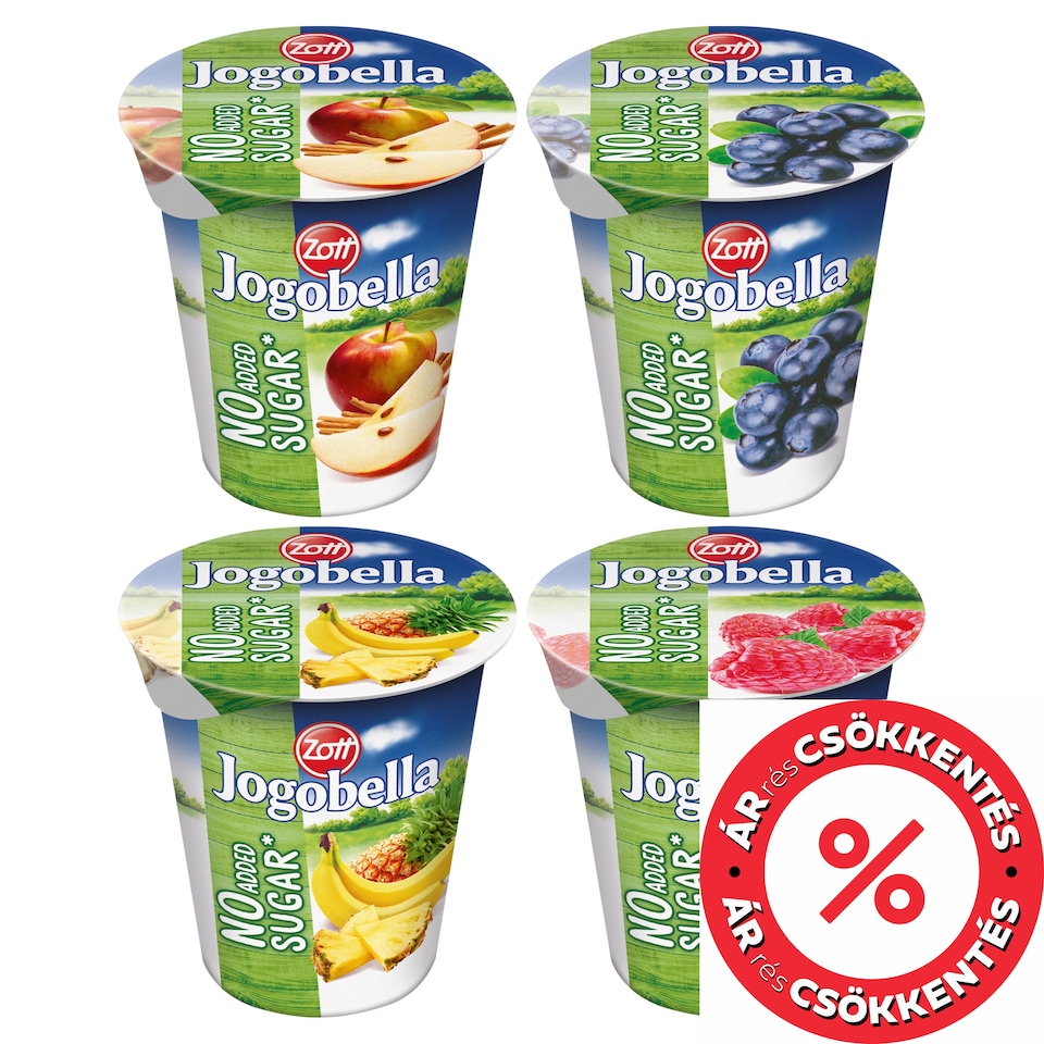 Zott Jogobella joghurt hozzáadott cukor nélkül 150 g