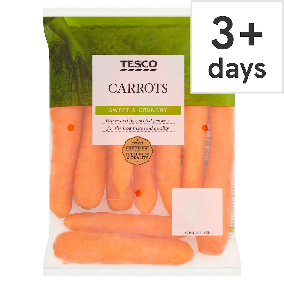 image 1 of Tesco Carrot Bag 500G