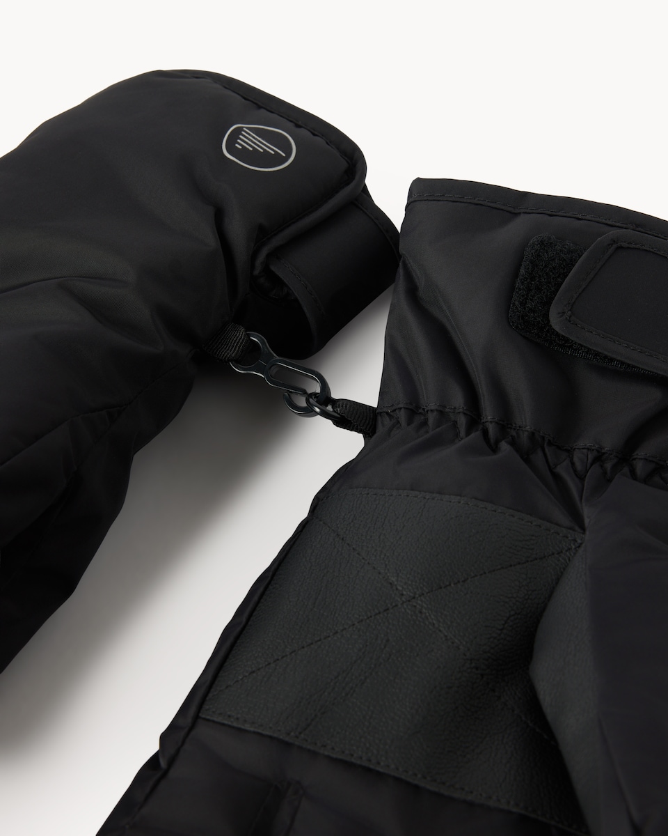 image 1 of F&F Padded Gloves in Black