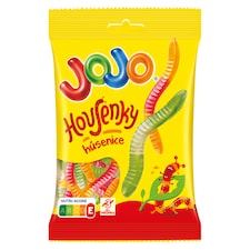 Jojo Caterpillar Jelly Candies with Fruit Flavors 80g