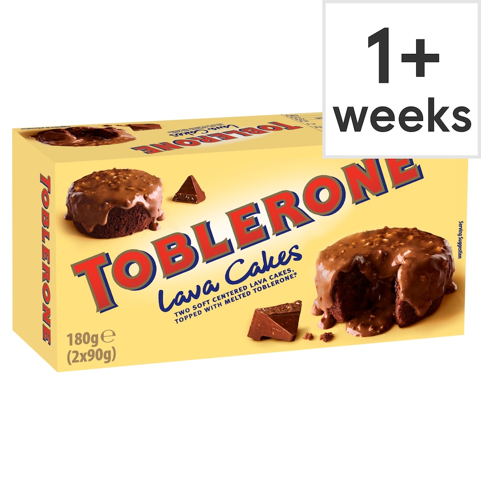 Toblerone Lava Cakes 2x90g