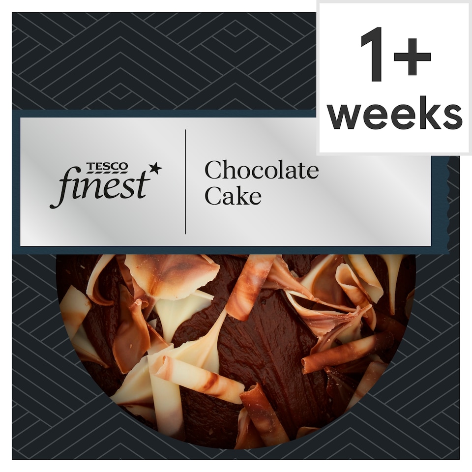 Tesco Finest Chocolate Cake 6 Servings