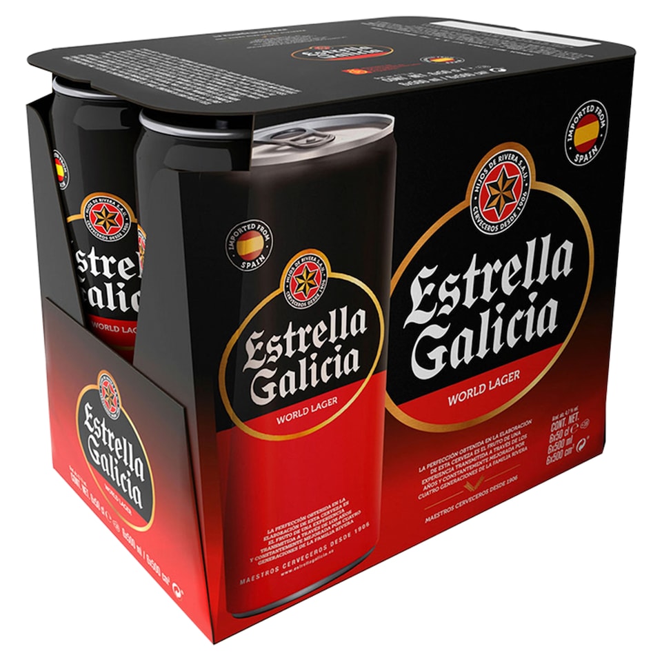 Estrella Galicia Lager 6x500ml