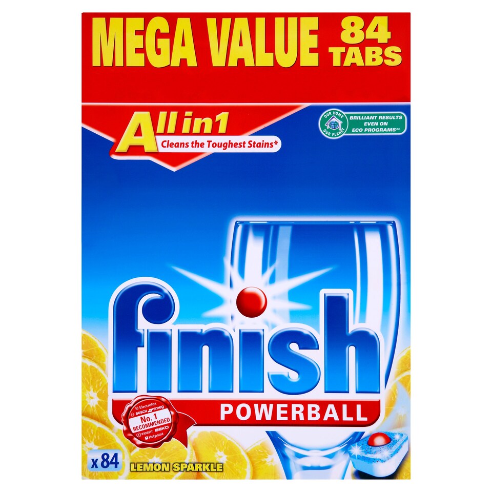Finish All In 1 Dishwasher Tablets Regular 78S Tesco Groceries