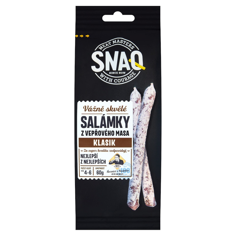 Obrázek 1 pro produkt Snaq Salámky klasik 60g