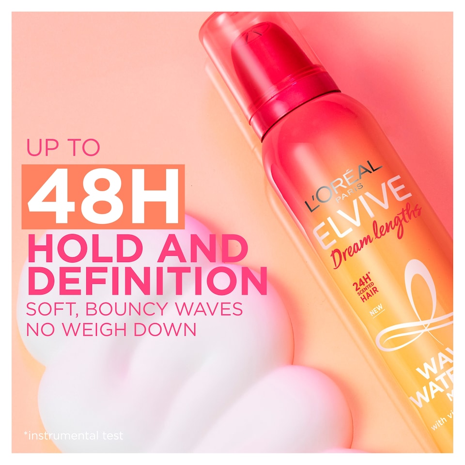 image 1 of L'Oreal Paris Elvive Dream Lengths Waves Waterfall Mousse 200ml
