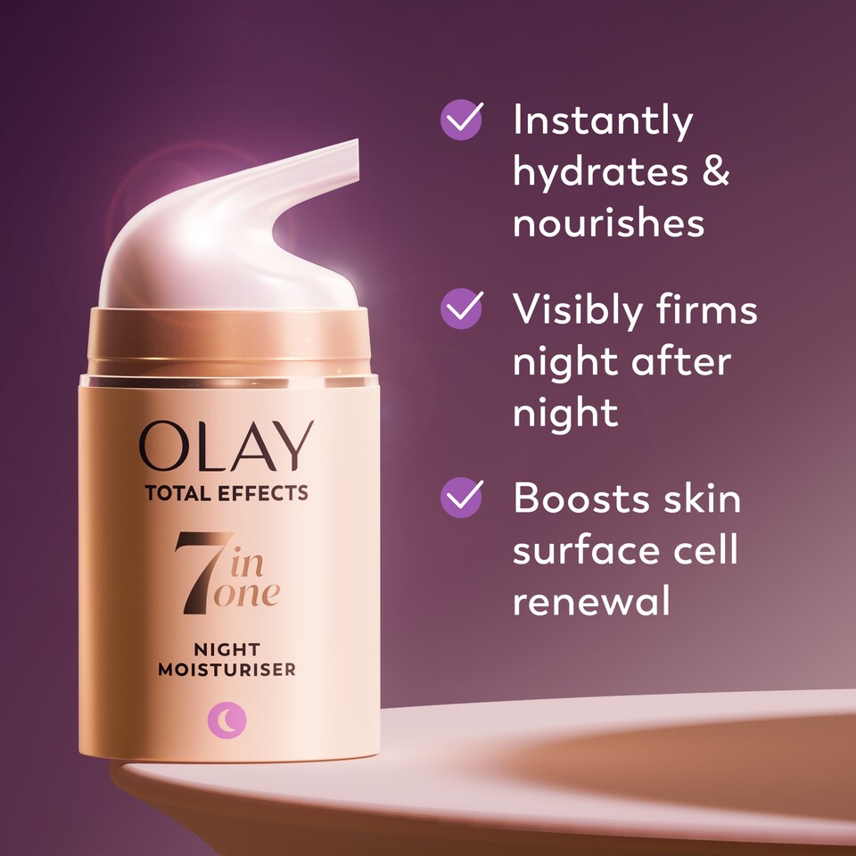 image 1 of Olay Total Effects 7in1 Night Moisturiser 50ml
