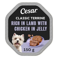 Cesar Classic Terrine Lamb & Chicken In Jelly 150G