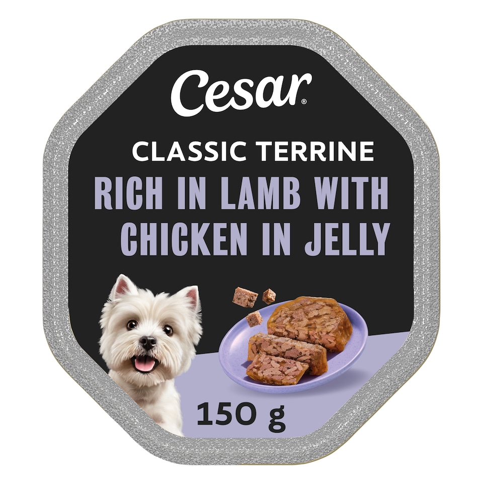 image 1 of Cesar Classic Terrine Lamb & Chicken In Jelly 150G