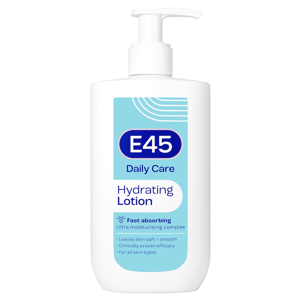 image 1 of E45 Daily Moisturiser Body Lotion for Dry & Sensitive Skin 400ml