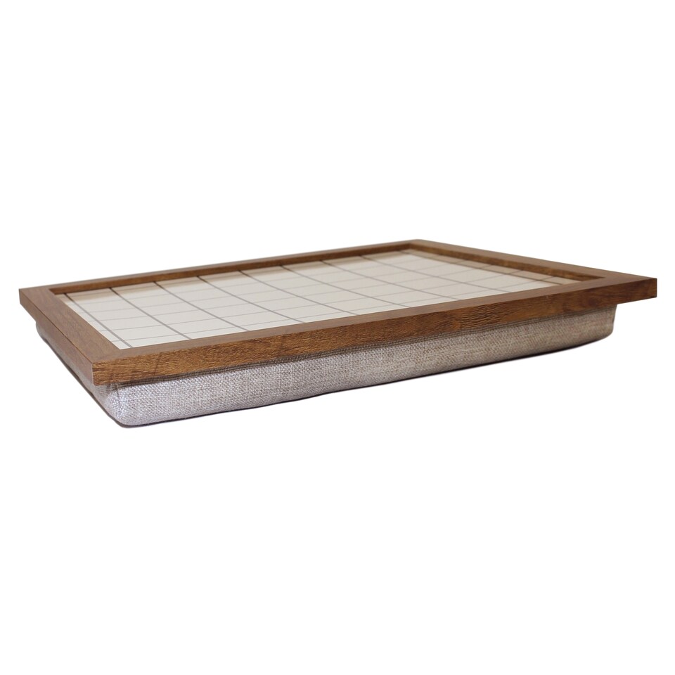image 1 of F&F Home Check Lap Tray