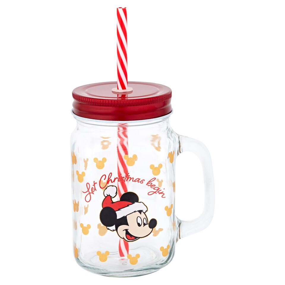 Tesco Disney Red Drinking Jar
