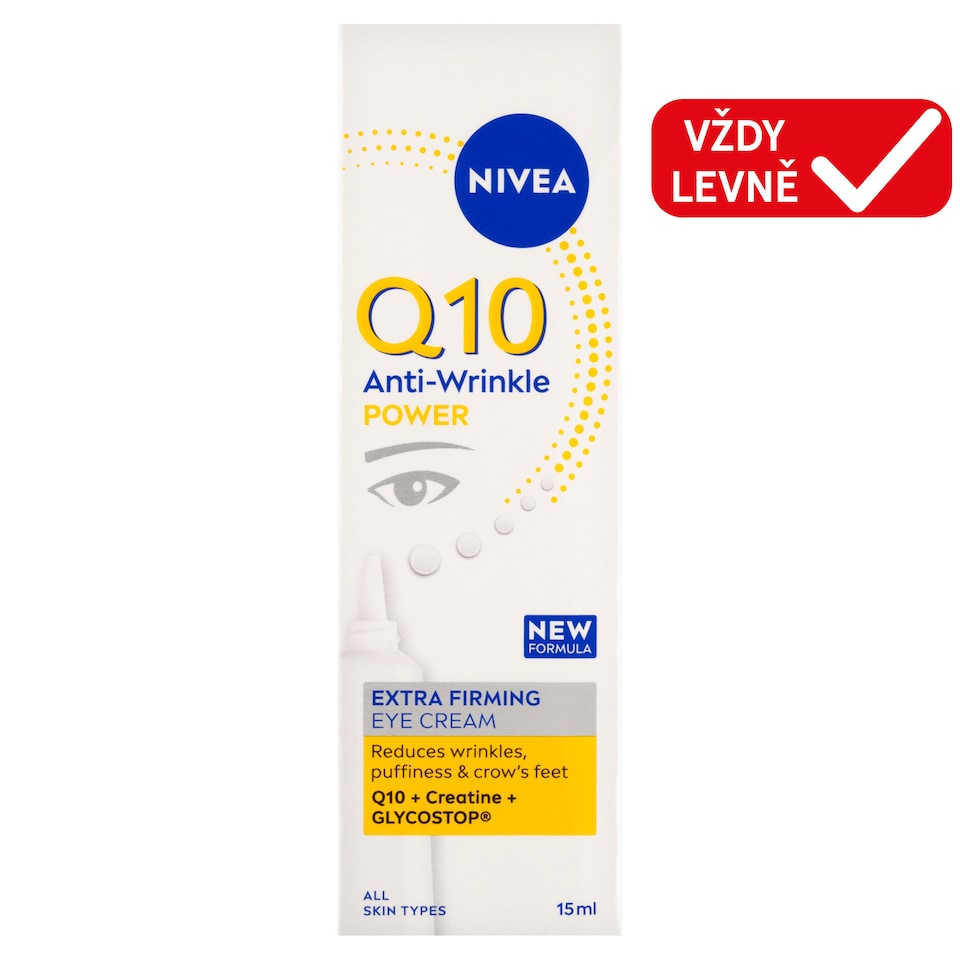 image 1 of Nivea Q10 Power Anti-Wrinkle Extra Firming Eye Cream 15ml