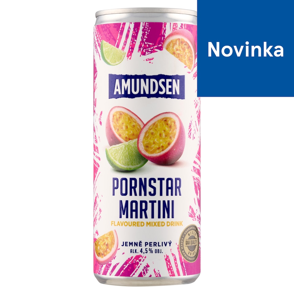image 1 of Amundsen Pornstar Martini Carbonated Flavoured Mixed Drink 250 ml