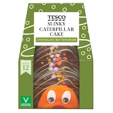 Tesco Slinky Caterpillar Cake