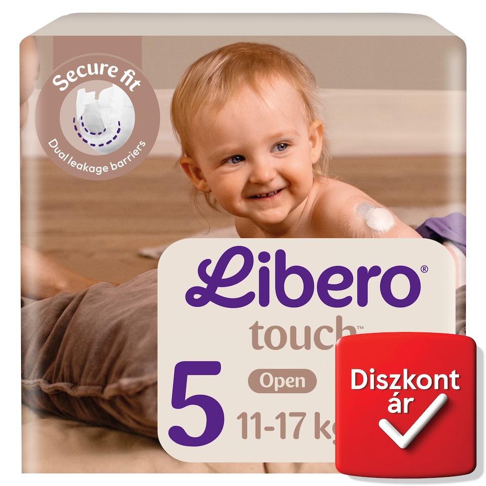 Libero Touch pelenka, méret: 5, 11-17 kg, 30 db  1. kép