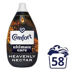 Comfort Ultimate Care Heavenly Nectar Fabric Conditioner 58W 870ml